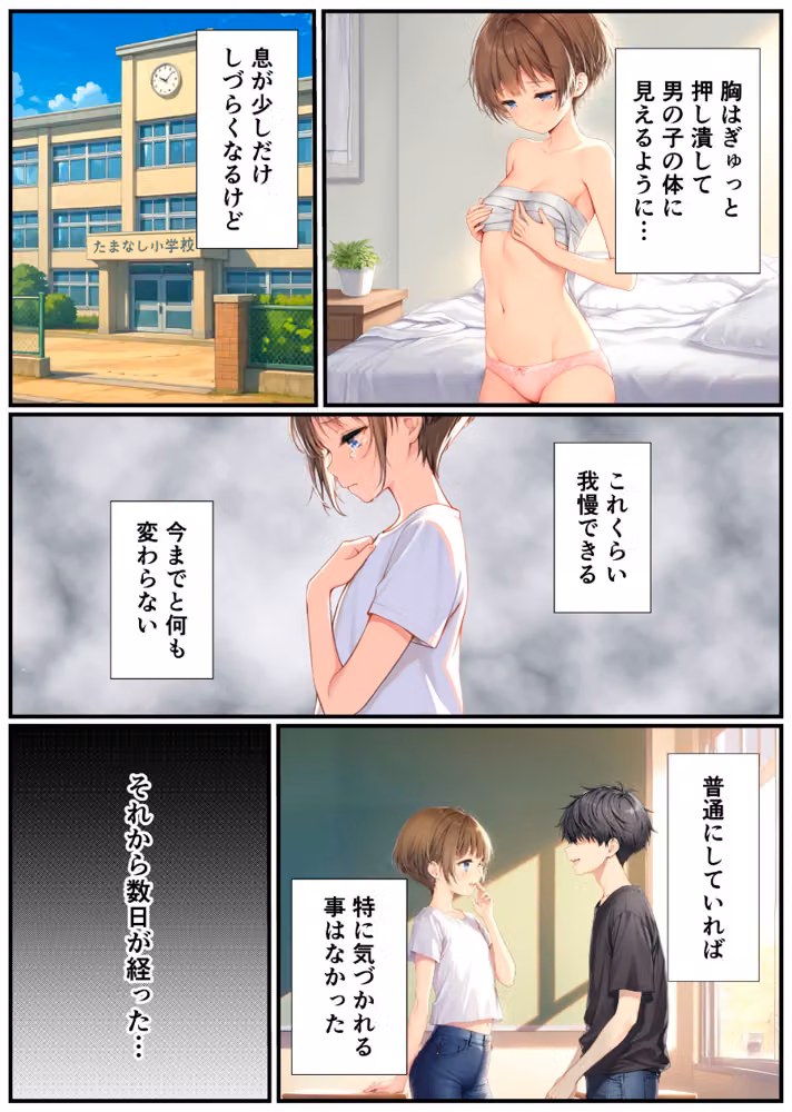 子宮誕生〜女の子になった体でセックスに溺れる学校生活〜【モザイク版】 hitomiエロ漫画raw サンプル画像011