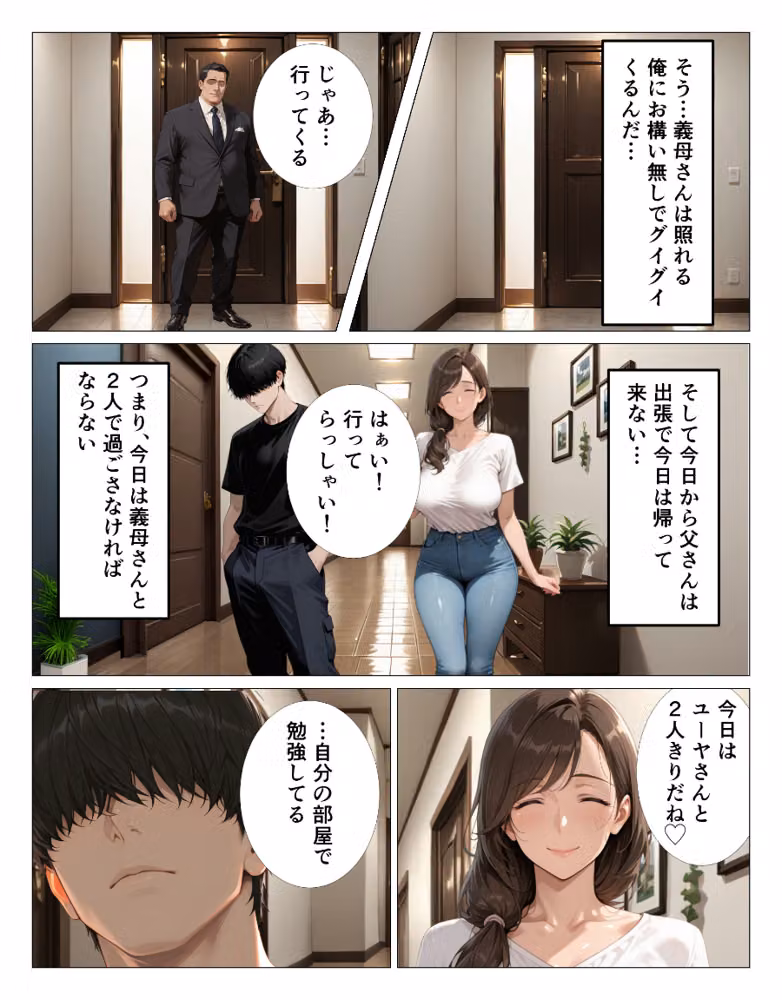 グイグイくる爆乳義母の授乳手コキでヌかれて中出しが止まらない【モザイク版】 hitomiエロ漫画raw サンプル画像004