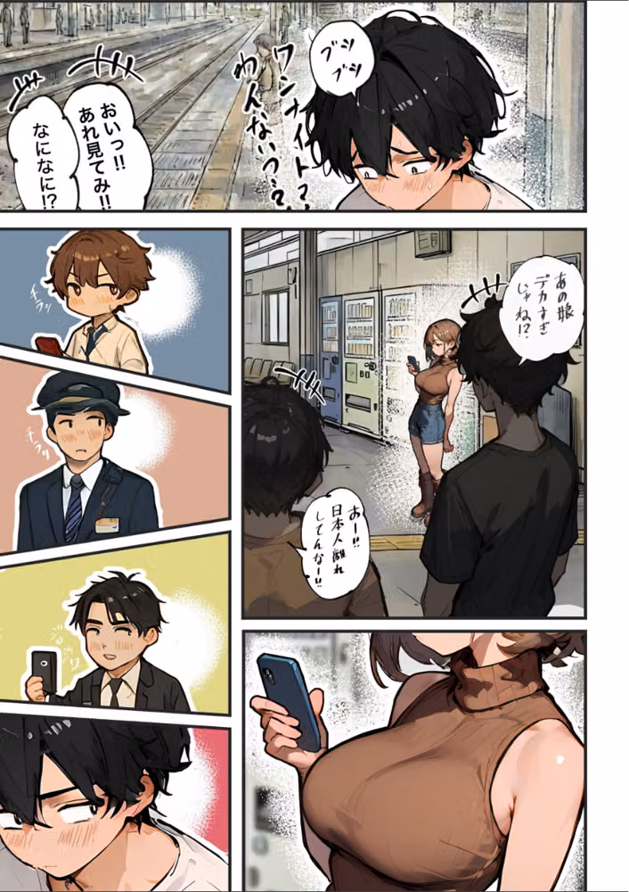 巨乳ガチャ当てちゃいました。2【白抜き修正版】 hitomiエロ漫画raw サンプル画像009