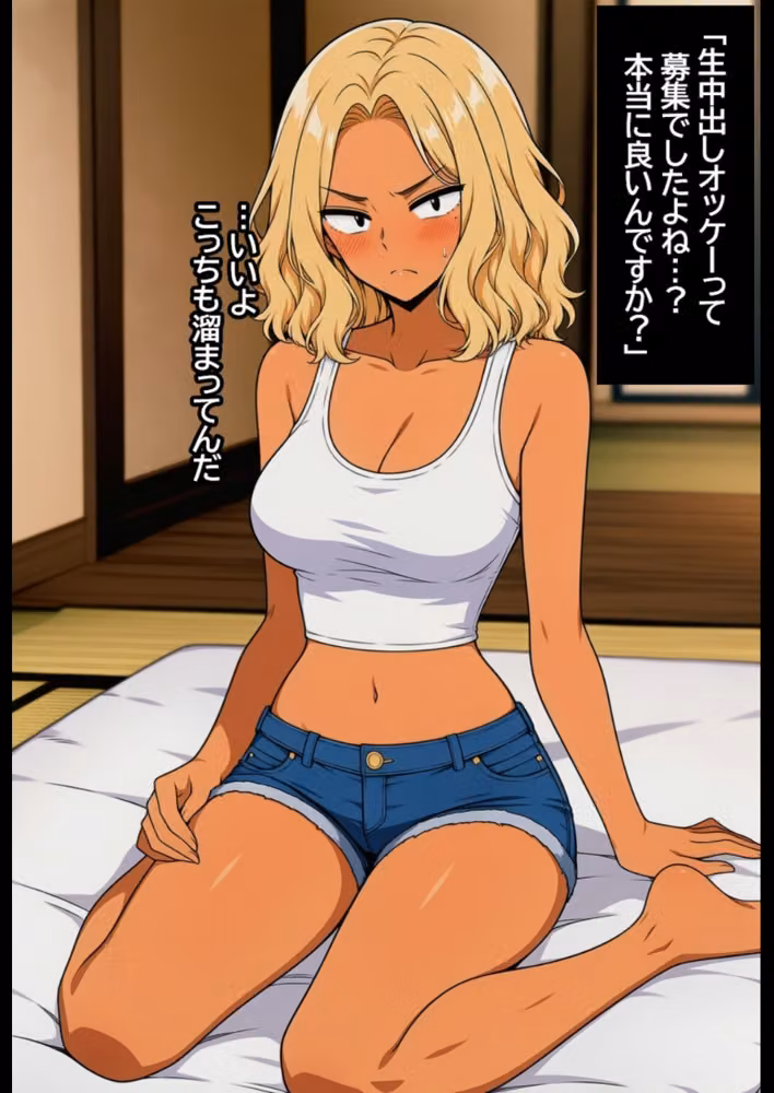 深夜のド〇キにいそうなヤンキー女を孕ませる。【モザイク版】（単話） hitomiエロ漫画raw サンプル画像004