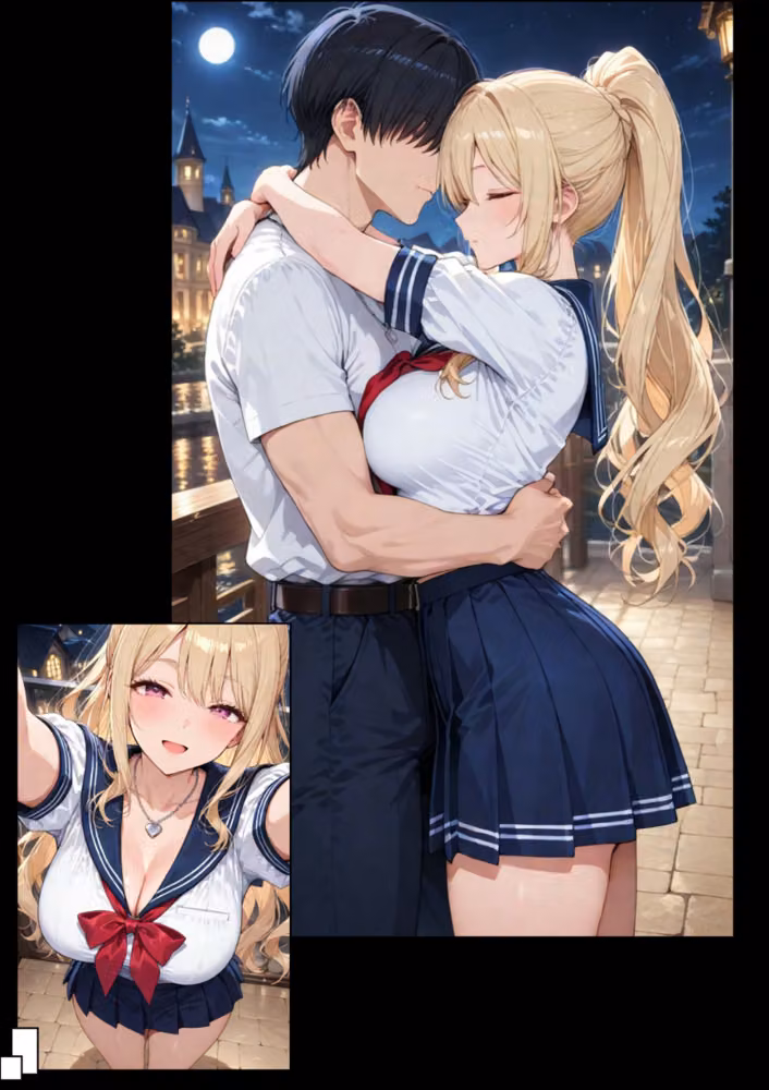 寝取らせギャル彼女と俺だけの秘密【棒消し修正版】 hitomiエロ漫画raw サンプル画像008