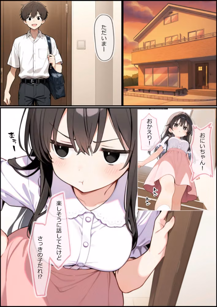 お兄ちゃん大好きな妹といちゃラブセックスする話【モザイク版】 hitomiエロ漫画raw サンプル画像006