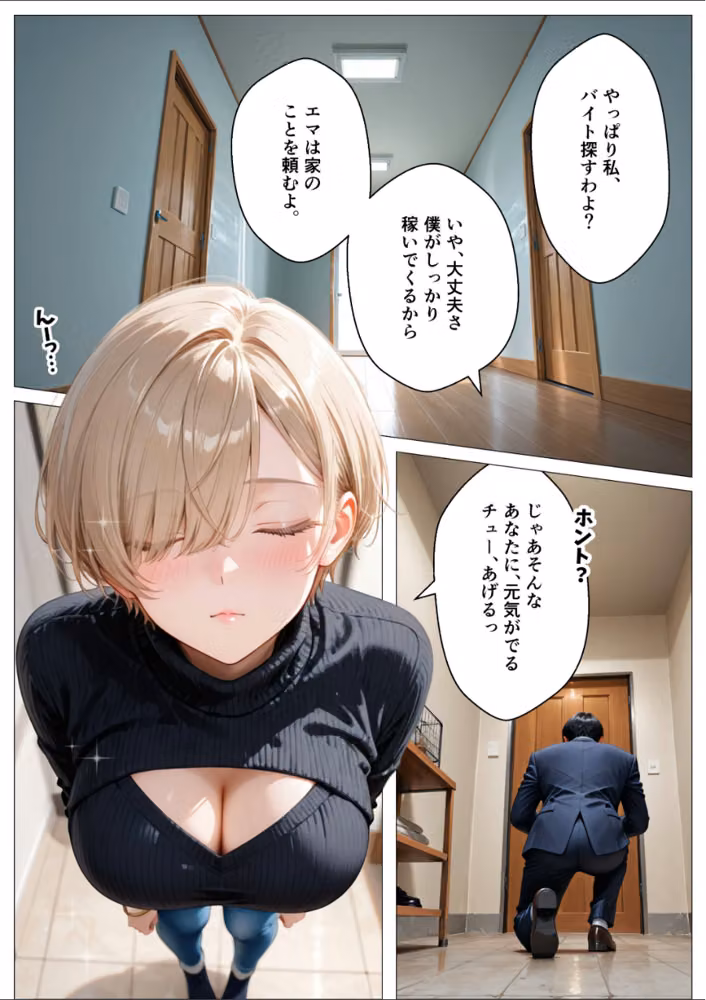 キモ義兄と強●同居〜初めてのデカチンで汗だく本気セックス、乳首ビンビン放尿アクメに堕ちた新妻〜【モザイク版】 hitomiエロ漫画raw サンプル画像005