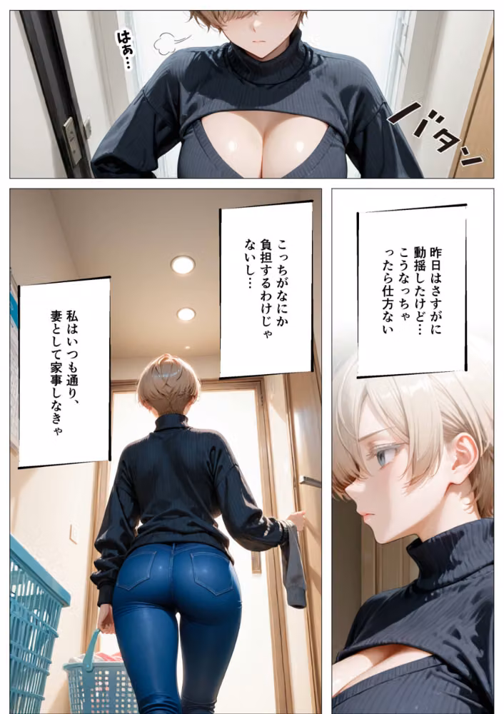 キモ義兄と強●同居〜初めてのデカチンで汗だく本気セックス、乳首ビンビン放尿アクメに堕ちた新妻〜【モザイク版】 hitomiエロ漫画raw サンプル画像013