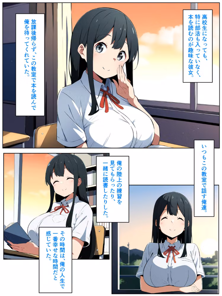 黒髪陰キャの幼馴染をチャラ男先輩に寝取られる話【モザイク版】 hitomiエロ漫画raw サンプル画像005