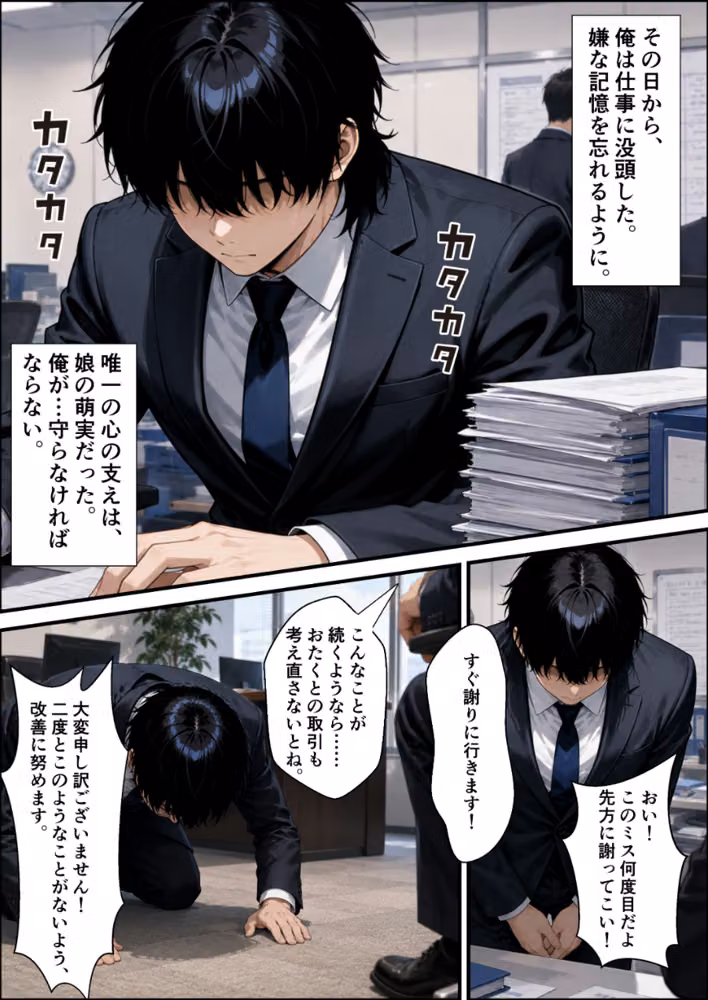 歪愛 〜 愛する娘は托卵の子 〜【白抜き修正版】（単話） hitomiエロ漫画raw サンプル画像002