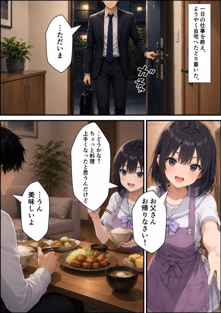 歪愛 〜 愛する娘は托卵の子 〜【白抜き修正版】（単話） hitomiエロ漫画raw サンプル画像003