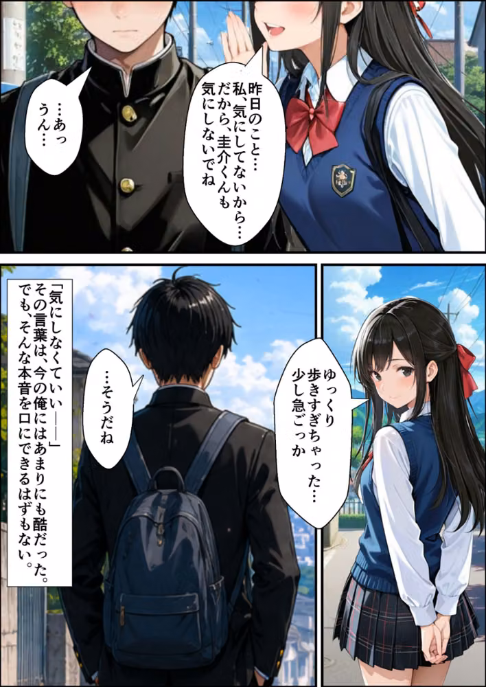 ずっと…大好きだったあの子が俺の目の前で中出しされて… 2【白抜き修正版】（単話） hitomiエロ漫画raw サンプル画像004