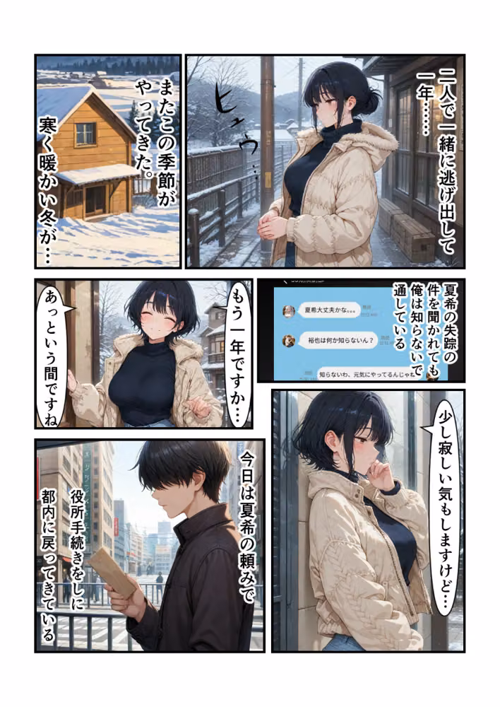俺だけの事が大大大好きなクーデレ後輩ー運命の夜編ー【白抜き修正版】 hitomiエロ漫画raw サンプル画像002