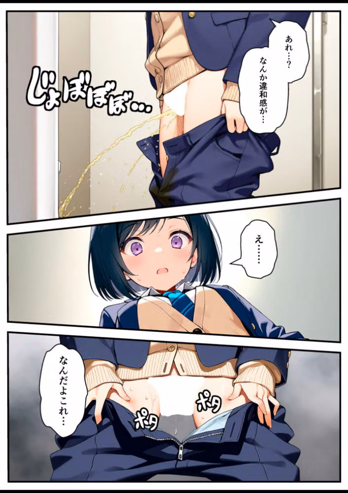 好きな子にフラれて女体化させられた生徒会長がマチアプで出会った同級生にメス堕ちする話【白抜き修正版】 hitomiエロ漫画raw サンプル画像010