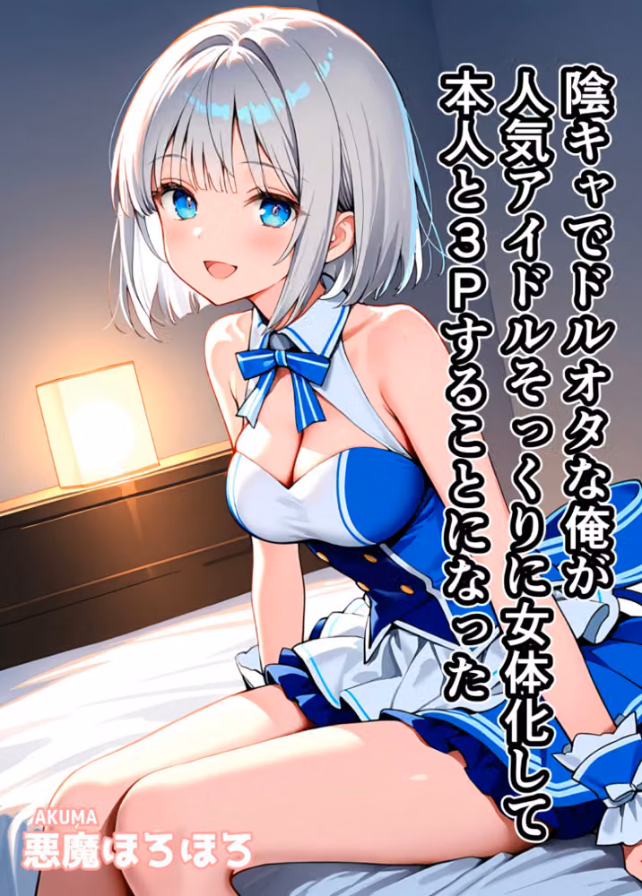 陰キャでドルオタな俺が人気アイドルそっくりに女体化して本人と3 Pすることになった【白抜き修正版】 hitomiエロ漫画raw サンプル画像001