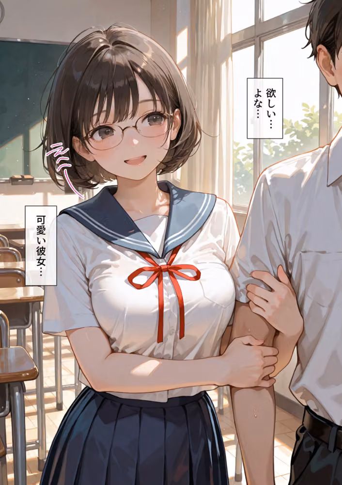 処女と童貞のオタクな二人が発情し過ぎて精液まみれになった件【モザイク版】 hitomiエロ漫画raw サンプル画像005