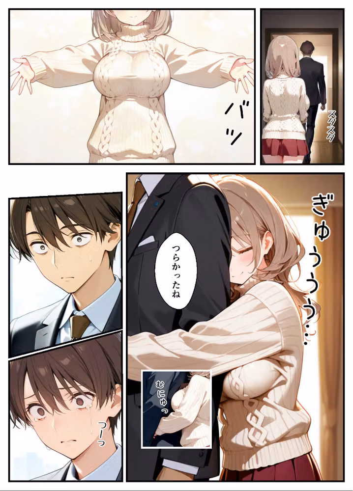 甘やかし妻とラブラブエッチ【モザイク版】 hitomiエロ漫画raw サンプル画像011