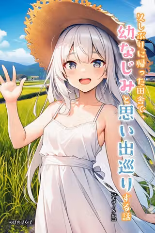 久しぶりに帰った田舎で、幼なじみと思い出巡りする話【モザイク版】