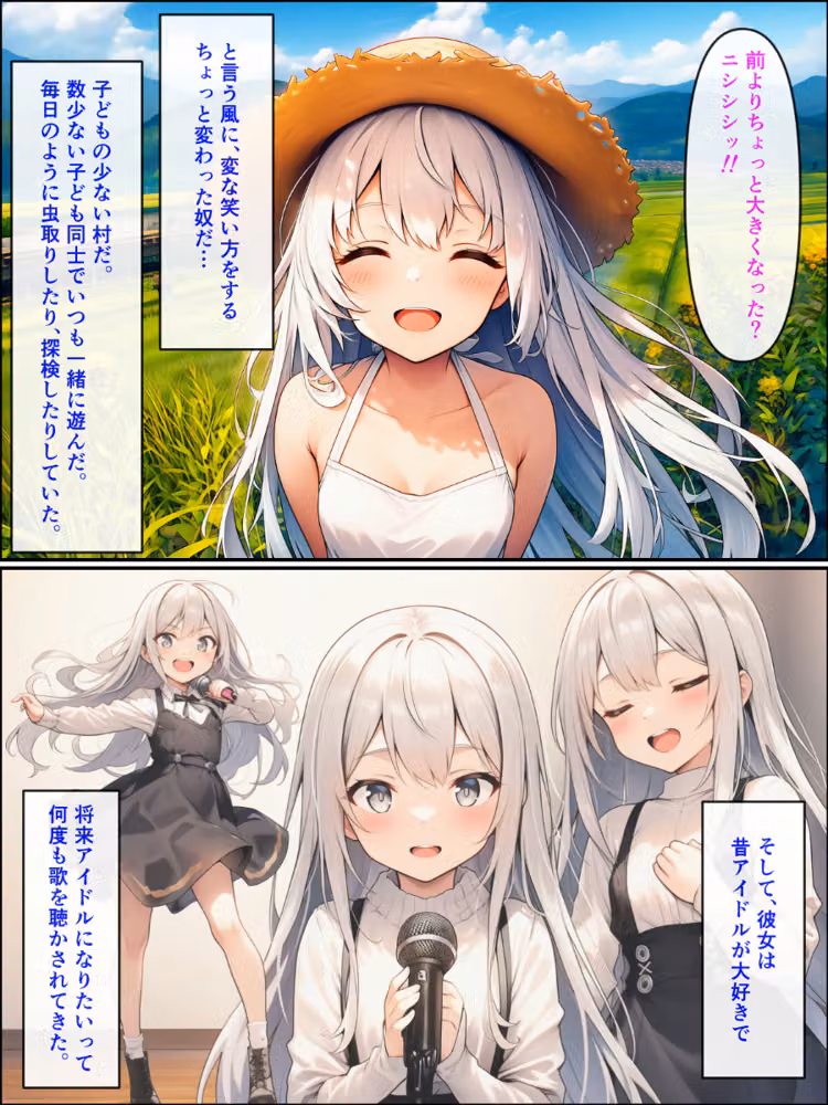 久しぶりに帰った田舎で、幼なじみと思い出巡りする話【モザイク版】 hitomiエロ漫画raw サンプル画像006
