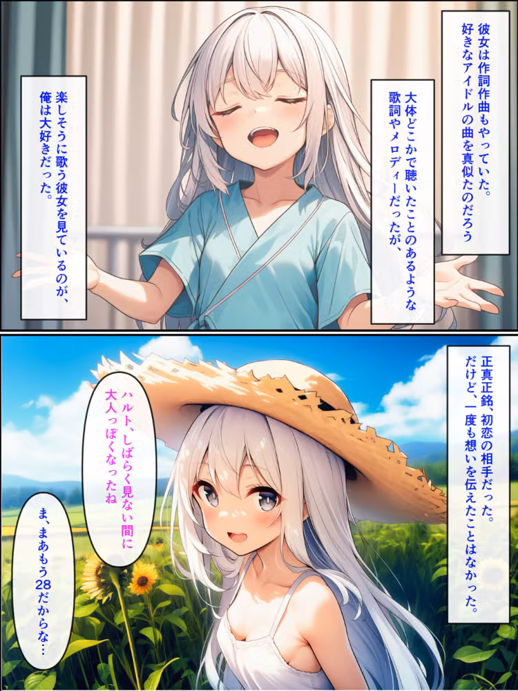 久しぶりに帰った田舎で、幼なじみと思い出巡りする話【モザイク版】 hitomiエロ漫画raw サンプル画像007