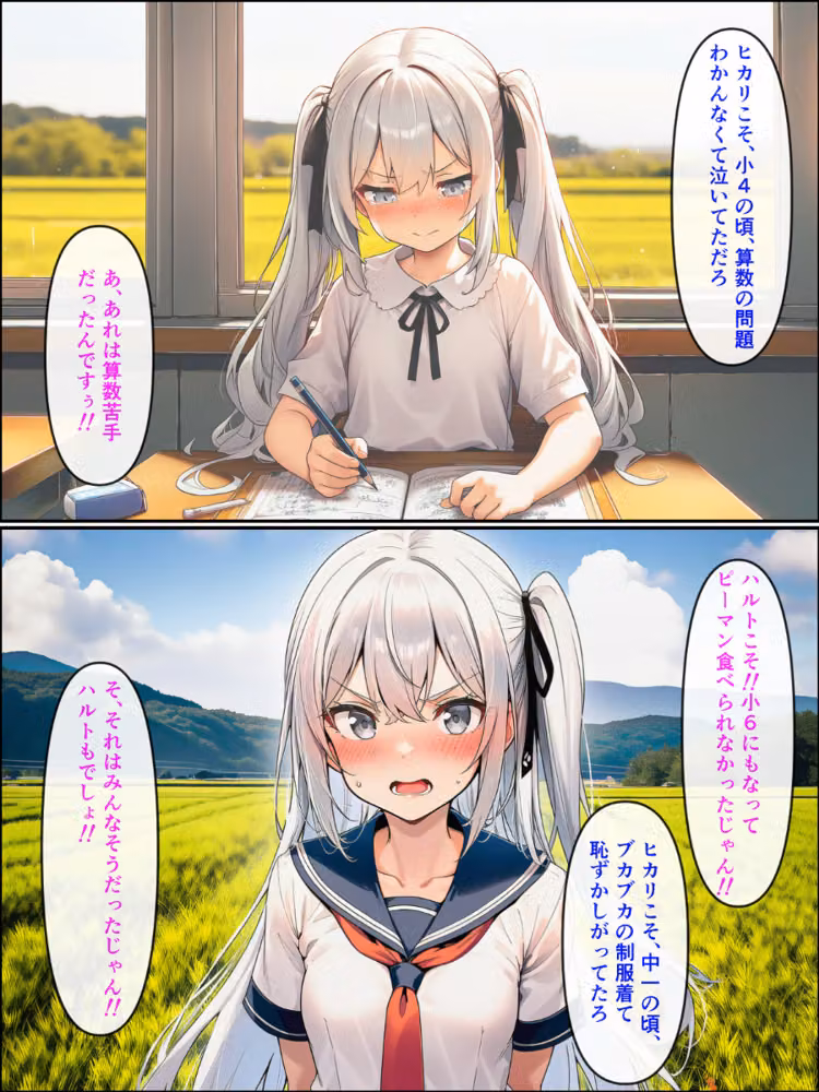 久しぶりに帰った田舎で、幼なじみと思い出巡りする話【モザイク版】 hitomiエロ漫画raw サンプル画像015