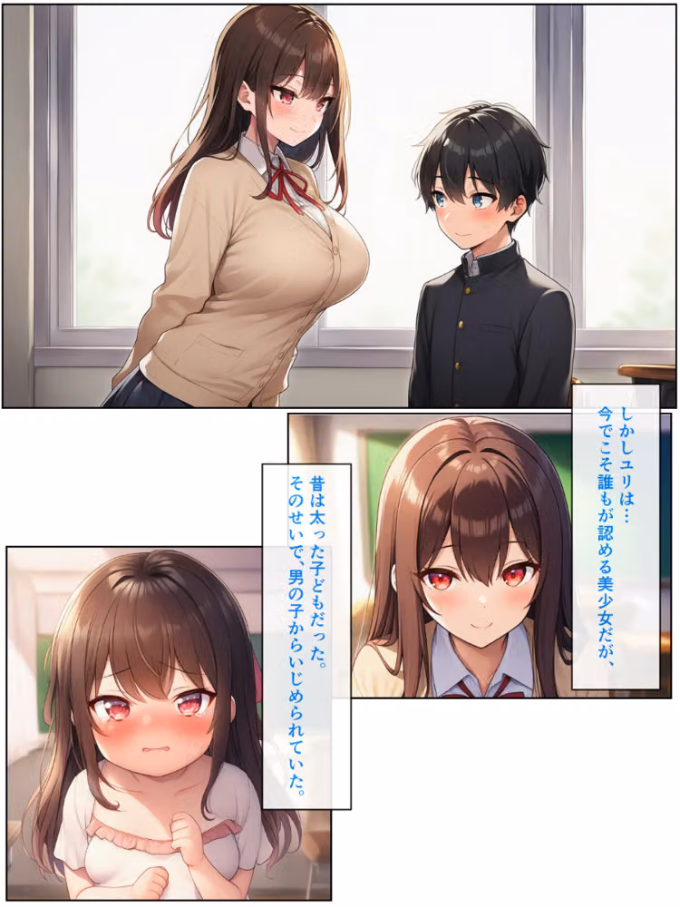 男の僕が女体化ふたなり美少女になったら、憧れの幼なじみに溺愛ラブラブエッチさせられた話【モザイク版】 hitomiエロ漫画raw サンプル画像003