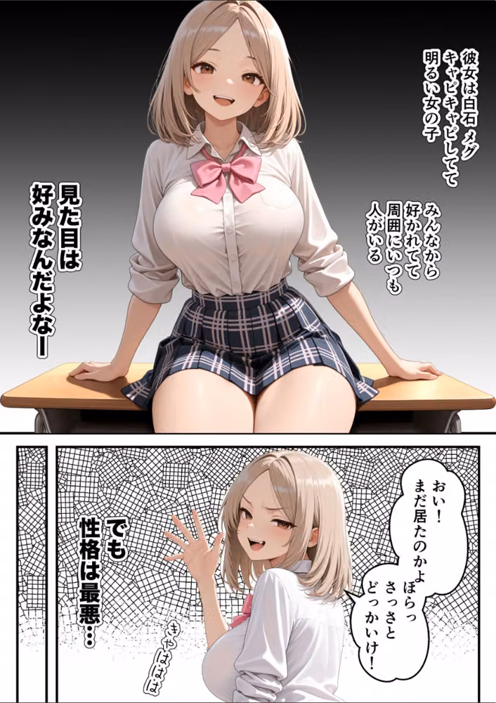 いじめられっ子の僕が催●アプリで性悪ギャルから逆レ○プ_搾精ハーレム地獄【モザイク版】 hitomiエロ漫画raw サンプル画像007