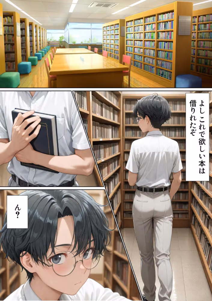 エロ同人大好きな女子校生ギャルがクラスメイトと初濃厚SEX【白抜き修正版】 hitomiエロ漫画raw サンプル画像001