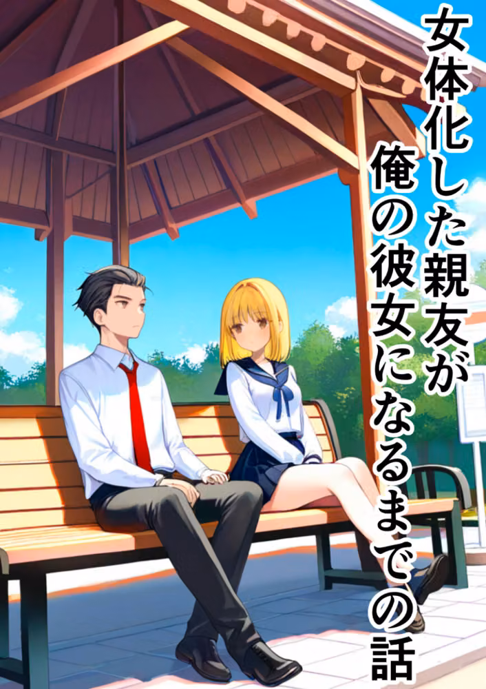 女体化した親友が俺の彼女になるまでの話【白抜き修正版】 hitomiエロ漫画raw サンプル画像001