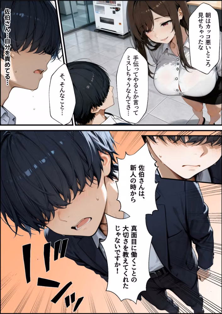職場の先輩爆乳OLと秘密の二時間休憩【白抜き修正版】 hitomiエロ漫画raw サンプル画像010