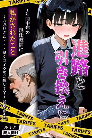 進路と引き換えに1年間中年の担任教師に私がされたこと〜お巡りさん…早くコイツを○捕して？〜【白抜き修正版】