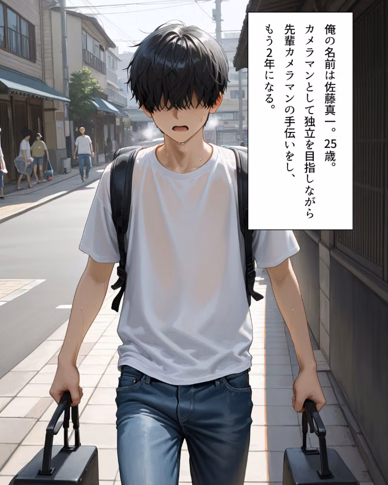 絶倫カメラマンと種付け撮影会〜新井のあ〜【モザイク版】 hitomiエロ漫画raw サンプル画像001