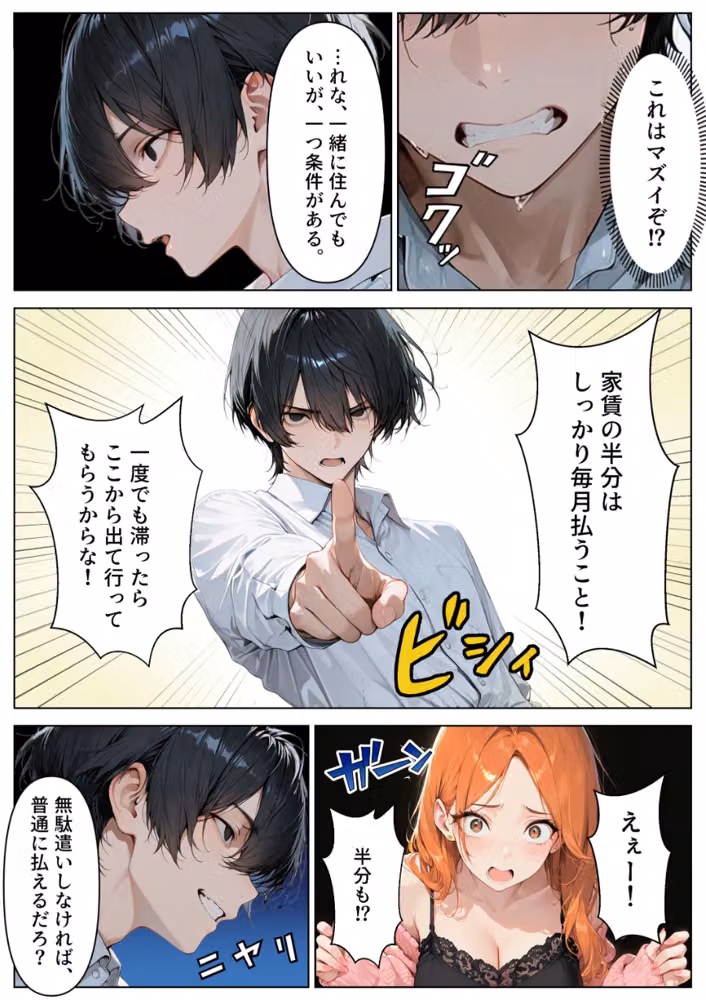 OLギャルになった妹を家賃代わりに中出しする話【モザイク版】 hitomiエロ漫画raw サンプル画像010