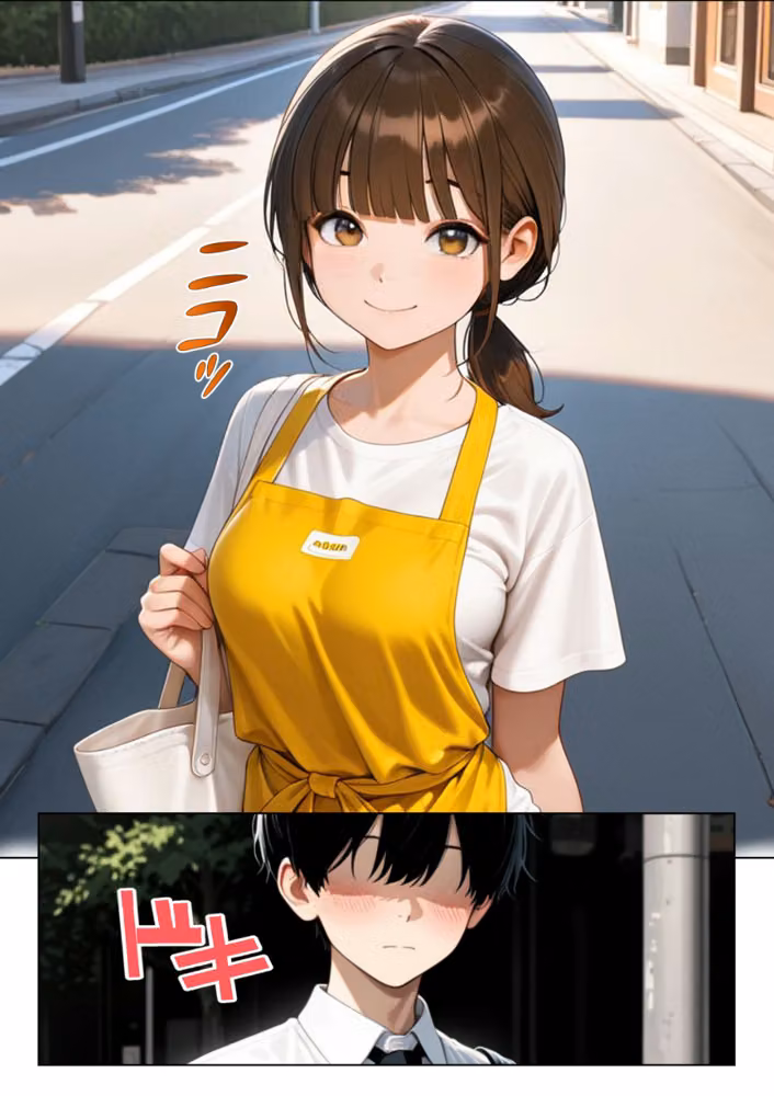 おとなりの保育士お姉さんの生きゅうりオナニーを見て、中出しセックスしまくった話【モザイク版】 hitomiエロ漫画raw サンプル画像002