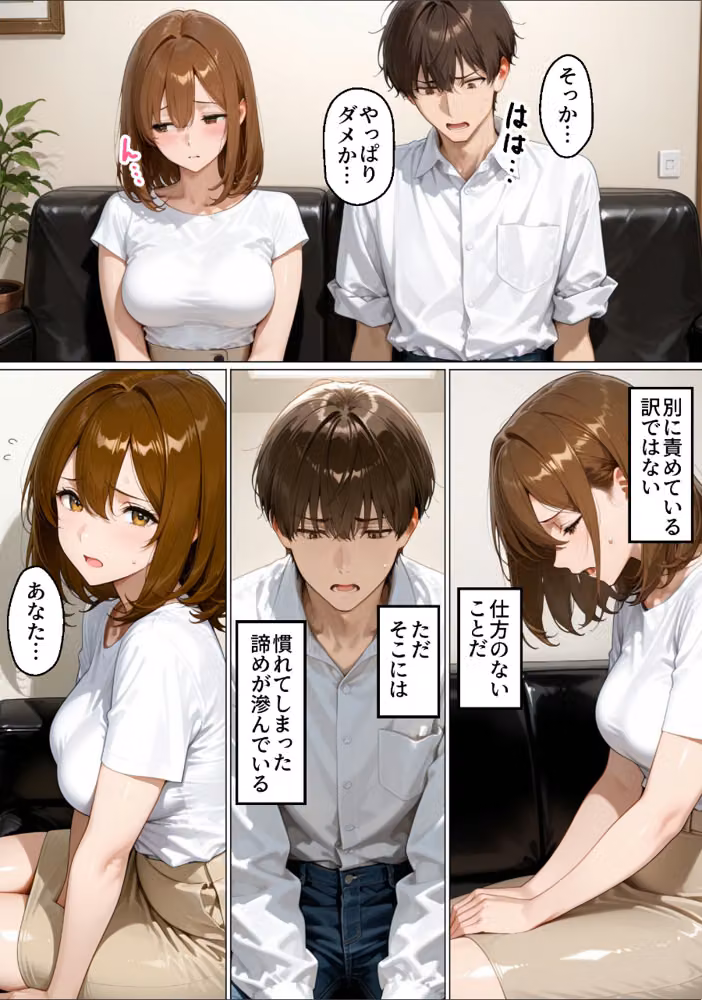 性不感症の妻を治療してもらったらド淫乱になってしまった【白抜き修正版】 hitomiエロ漫画raw サンプル画像005
