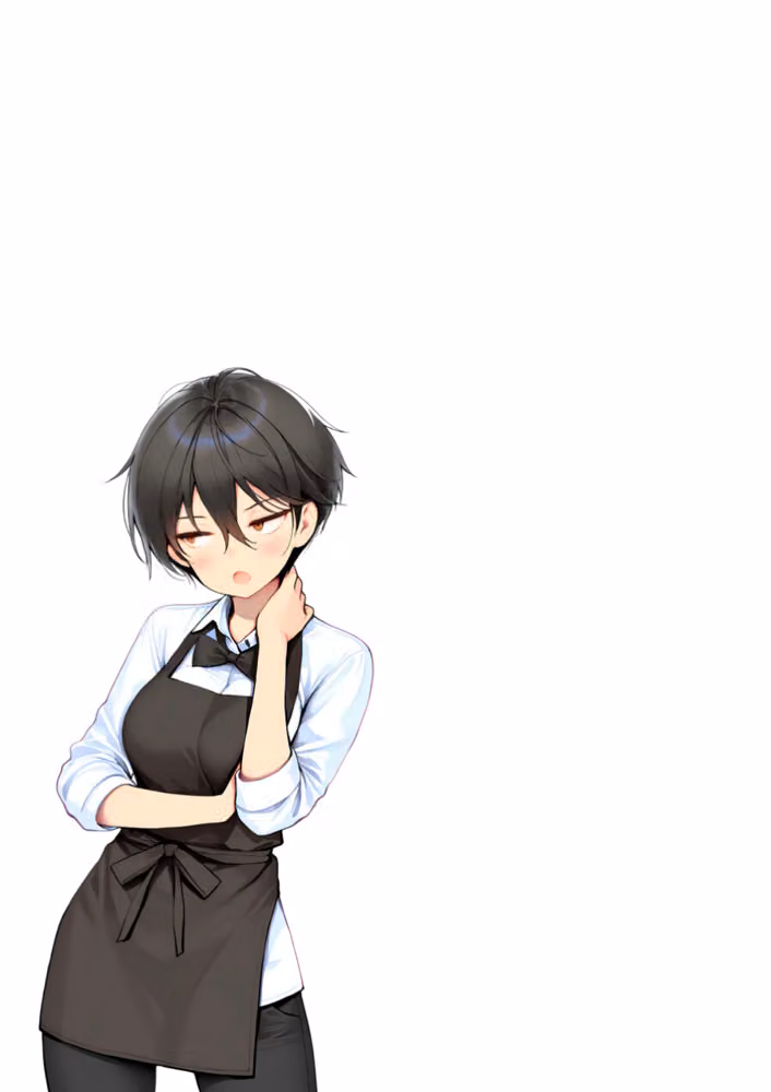 目つきの悪いボーイッシュなTSカフェ店員さんはお願いしたら中出しセックスさせてくれる（チョロい）【白抜き修正版】 hitomiエロ漫画raw サンプル画像002