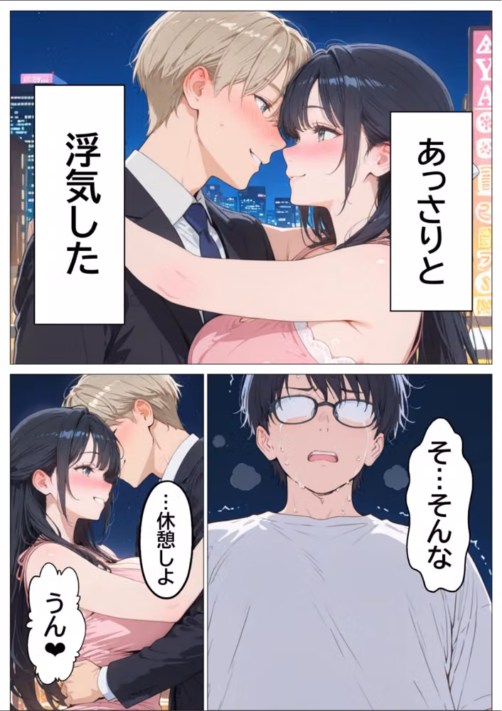浮気されて精神崩壊した俺が女風No.1になって元カノを寝取り復讐セックスで快楽堕ちさせた話【モザイク版】 hitomiエロ漫画raw サンプル画像003