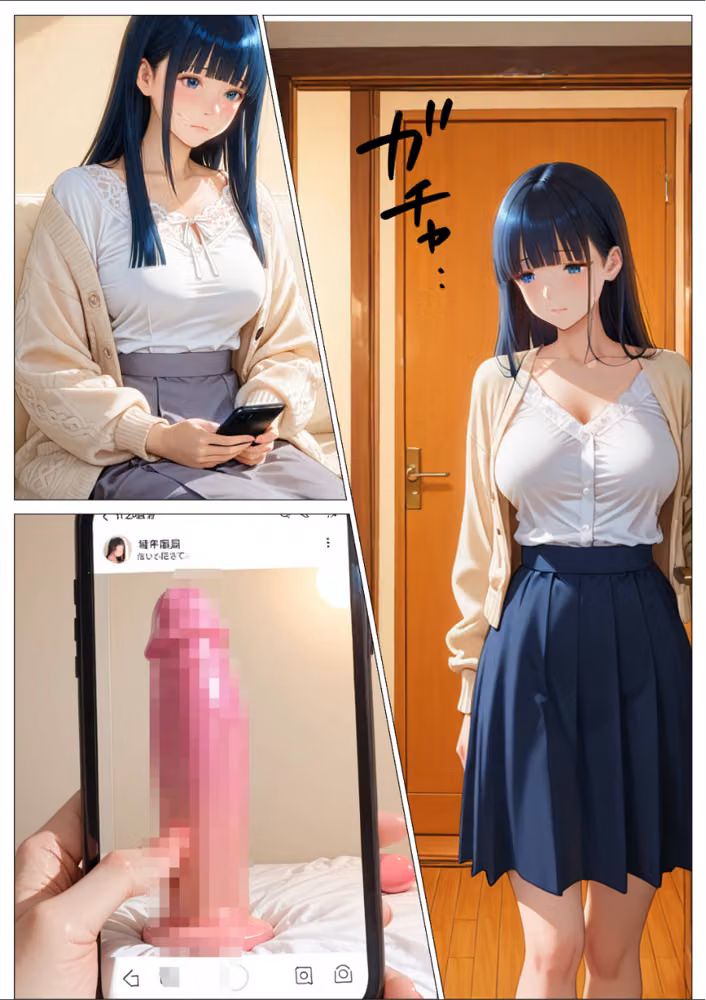 欲求不満女子の指で！ローターで！ディルドで！オナニー日和【モザイク版】 hitomiエロ漫画raw サンプル画像008