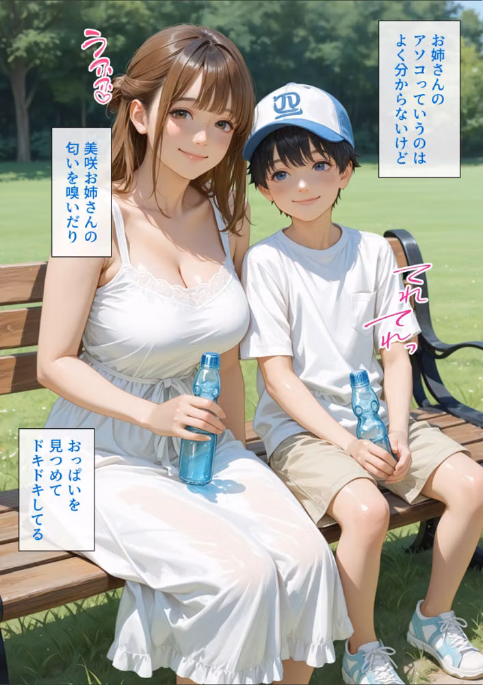 僕の初恋が崩壊した衝撃の夏休み お姉さんの絶頂セックスを覗いてしまった僕【モザイク版】 hitomiエロ漫画raw サンプル画像013