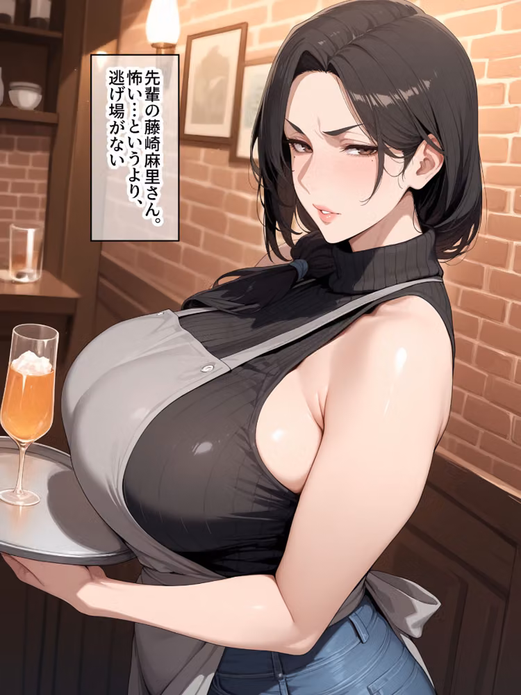 職場の先輩の夜の顔 欲求不満な人妻で卒業 手料理も身体も食べ尽くす【モザイク版】 hitomiエロ漫画raw サンプル画像008