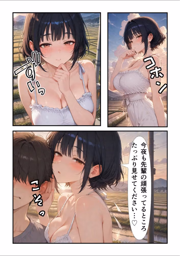俺だけの事が大大大好きなクーデレ後輩ー幸せな日々編ー【白抜き修正版】（単話） hitomiエロ漫画raw サンプル画像008