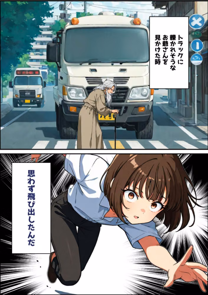 朝起きたら突然女体化して淫魔になってた話【白抜き修正版】（単話） hitomiエロ漫画raw サンプル画像008