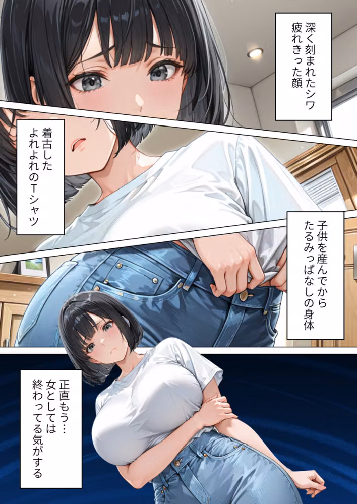 家事代行のパート主婦が金で買えたので熟れた肉体を開発して俺専用中出し肉便器にした話【モザイク版】 hitomiエロ漫画raw サンプル画像002