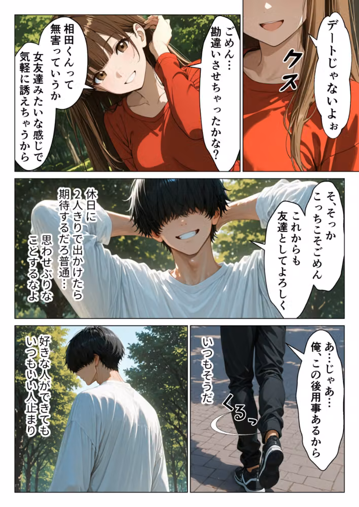 オタクに優しい従姉妹の巨乳ギャルと甘サド生ハメセックスする話【モザイク版】 hitomiエロ漫画raw サンプル画像002