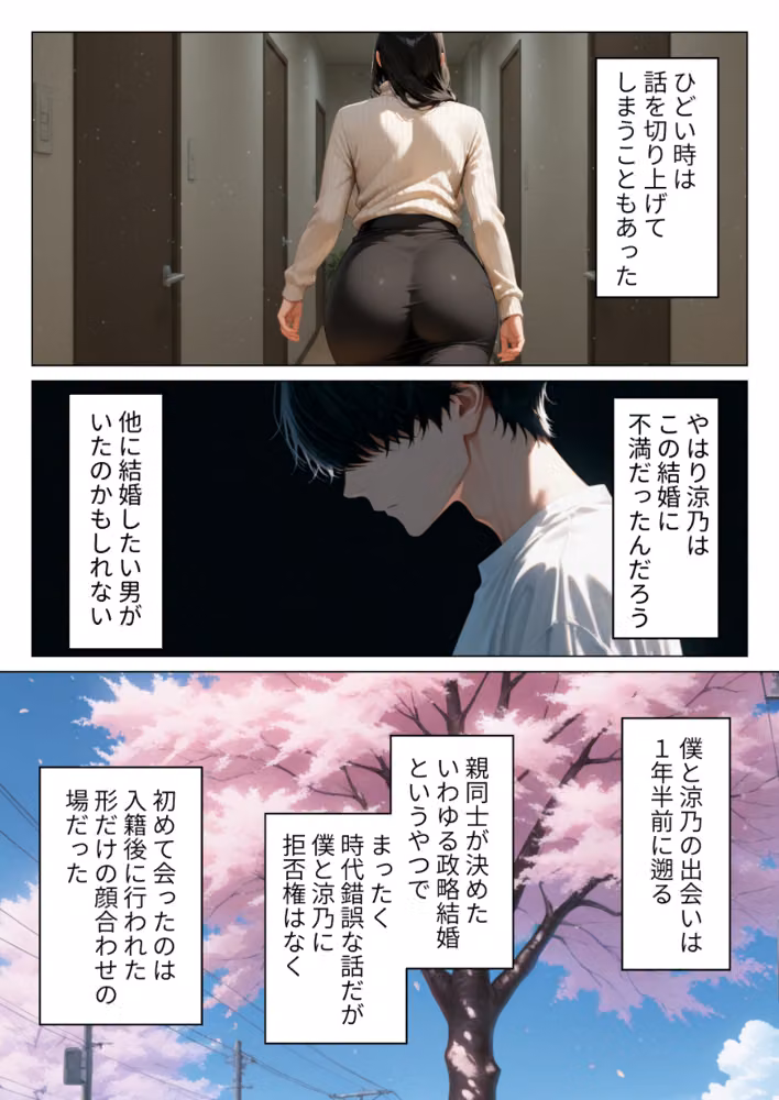 絶対に笑わない僕のクール妻を全力で孕ませる話【モザイク版】 hitomiエロ漫画raw サンプル画像005