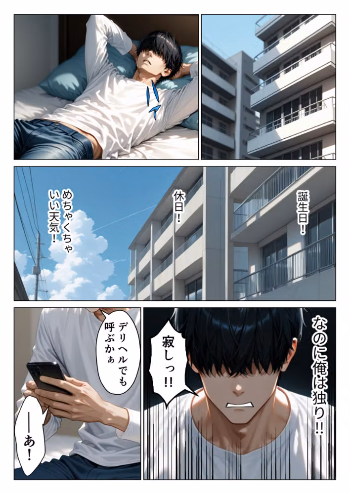 デリヘル呼んだら隣家の人妻口止め料として無制限でまんこ貸してくれた話【モザイク版】 hitomiエロ漫画raw サンプル画像007