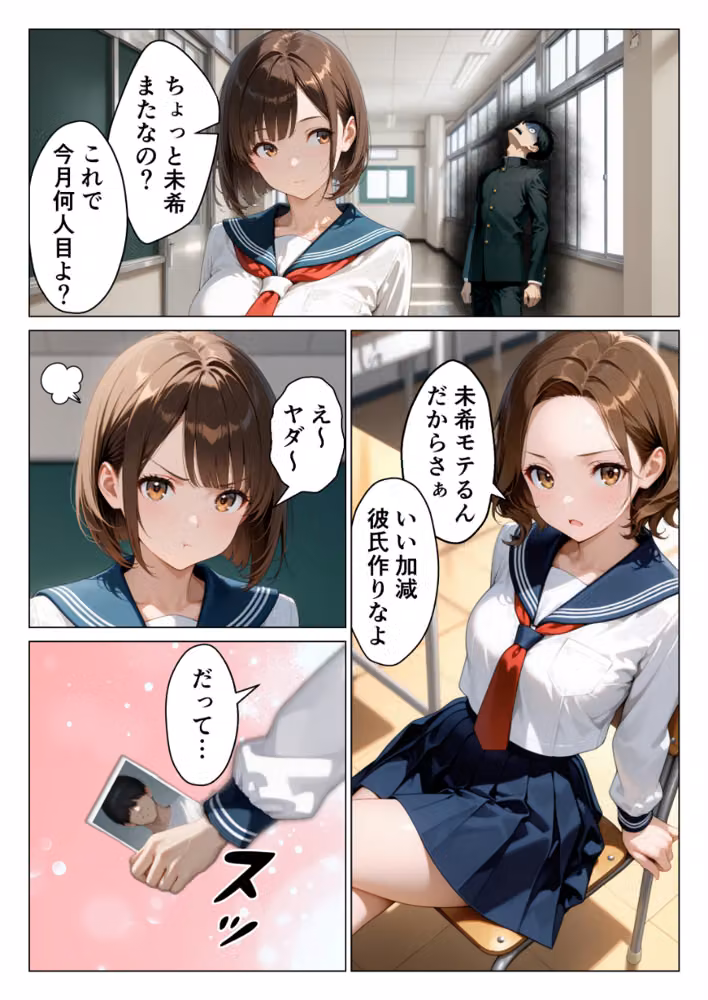 俺のことが大好きな爆乳妹と生ハメしたら中出しあまあまセックスに発展した話【モザイク版】 hitomiエロ漫画raw サンプル画像002