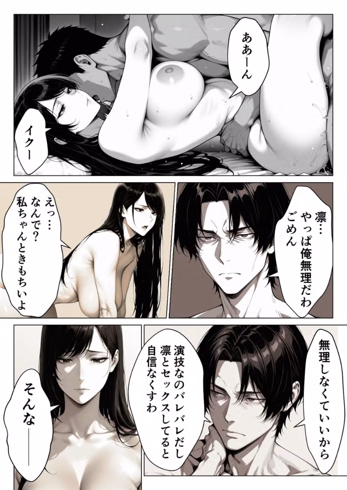 男嫌いのクール女上司を僕のものにするために生ハメセックスで何度も絶頂させる話【モザイク版】 hitomiエロ漫画raw サンプル画像015
