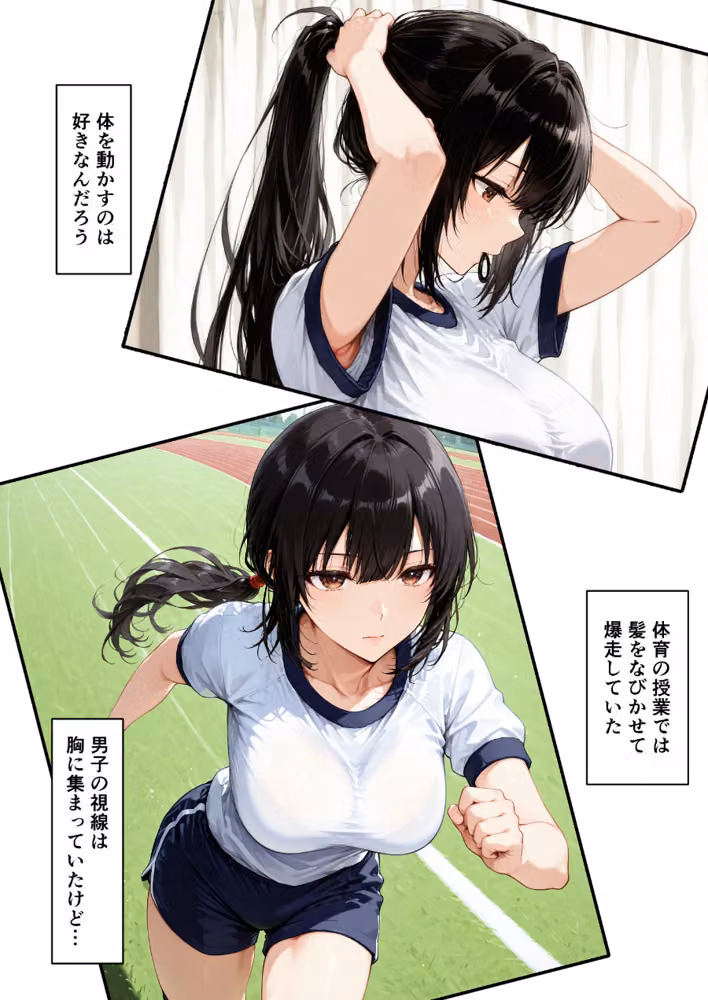 仲良くなった水泳部のあの子が…【モザイク版】 hitomiエロ漫画raw サンプル画像009