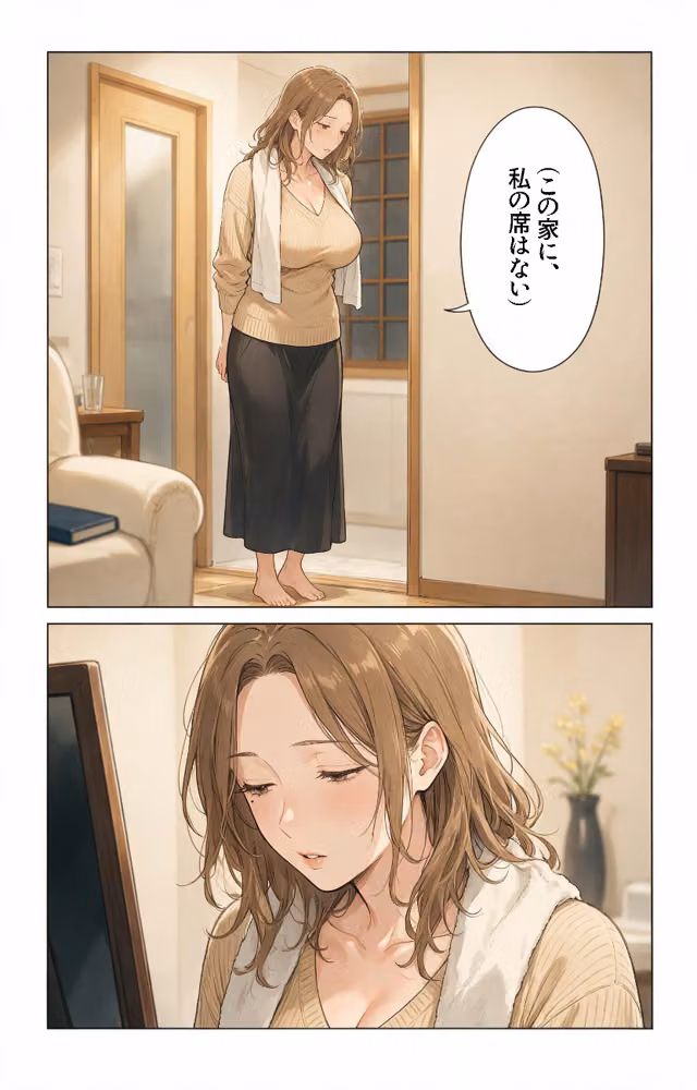 欲求不満な爆乳叔母さんと三日間の留守番をしたら毎晩ねだられるようになった話【モザイク版】（単話） hitomiエロ漫画raw サンプル画像004