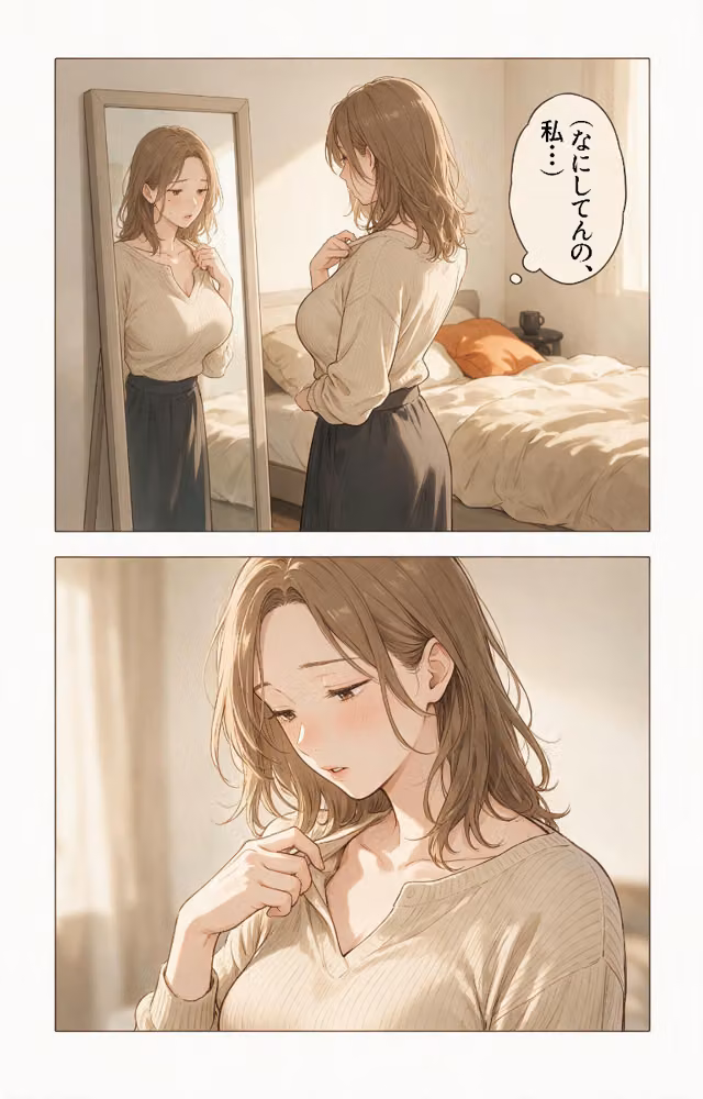 欲求不満な爆乳叔母さんと三日間の留守番をしたら毎晩ねだられるようになった話【モザイク版】（単話） hitomiエロ漫画raw サンプル画像008