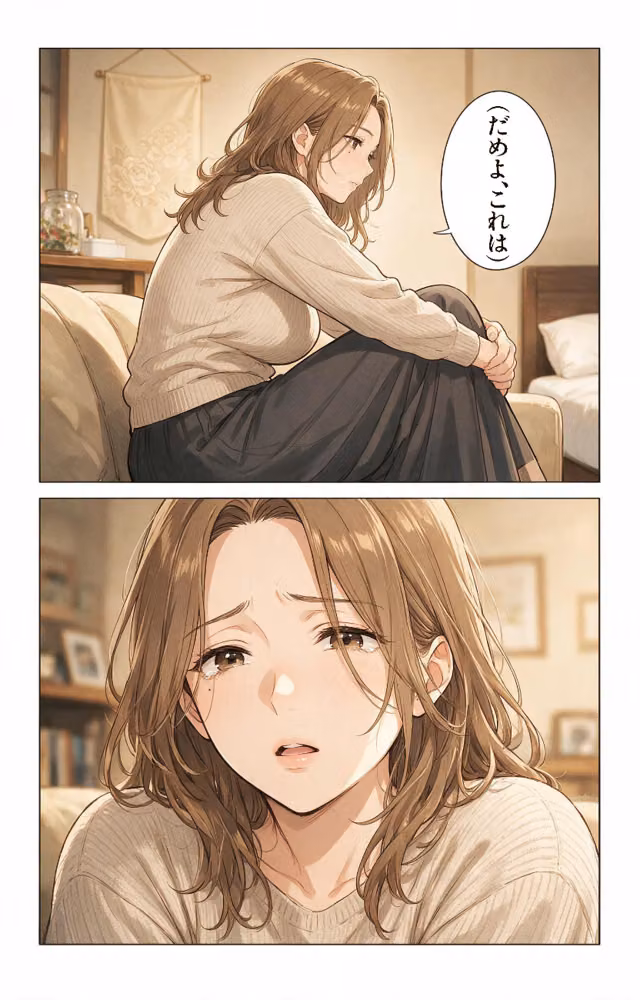欲求不満な爆乳叔母さんと三日間の留守番をしたら毎晩ねだられるようになった話【モザイク版】（単話） hitomiエロ漫画raw サンプル画像011
