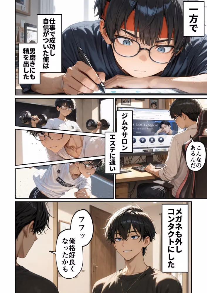 昔、俺をバカにしていた幼馴染を10年後港区のタワマンに呼び出して朝まで〇〇する話。【白抜き修正版】 hitomiエロ漫画raw サンプル画像015