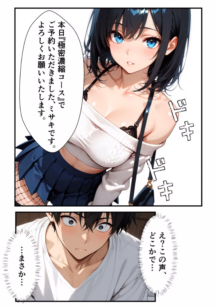 潔癖デリヘル嬢〜縄で拘束された僕が生ハメしてメス堕ちさせる話【白抜き修正版】（単話） hitomiエロ漫画raw サンプル画像002